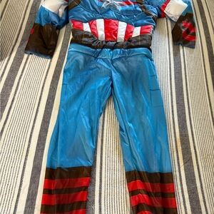 Marvel Blue and Red Superhero Costume for Kids